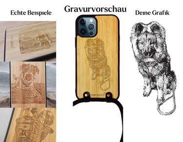 INDIVIDUELL iPhone 12 Pro Max Hülle zum Umhängen